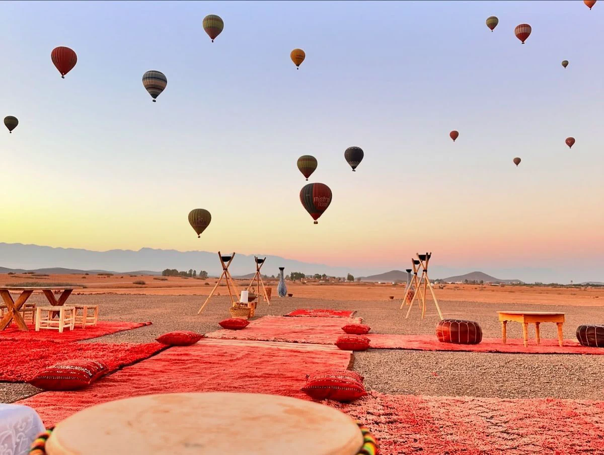 vol en montgolfière